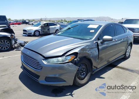 2014 Ford Fusion S from USA, damaged, VIN 3FA6P0G75ER177214